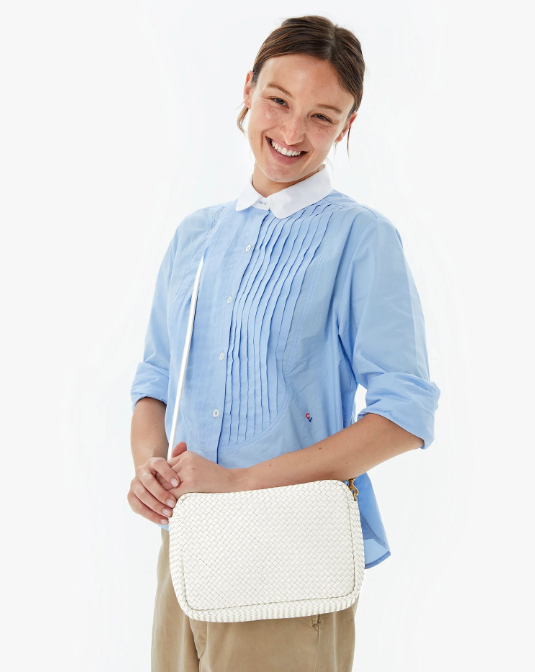 Clare V : Marisol : Brie Diagonal Woven — ALCHEMY MARIN